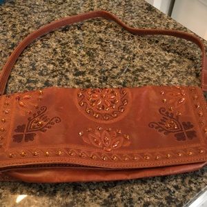Vintage leather purse